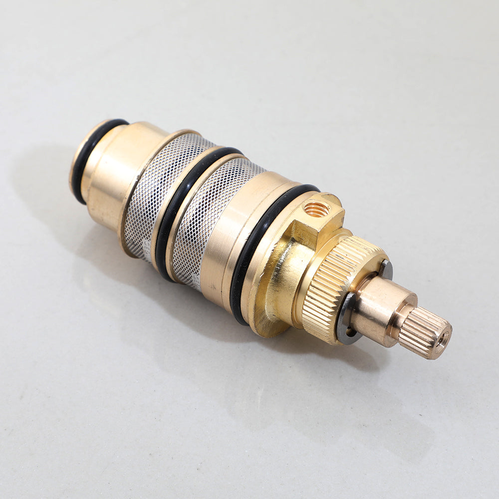 Thermostatische cartridge met keramische schijven voor douche- en badkranen