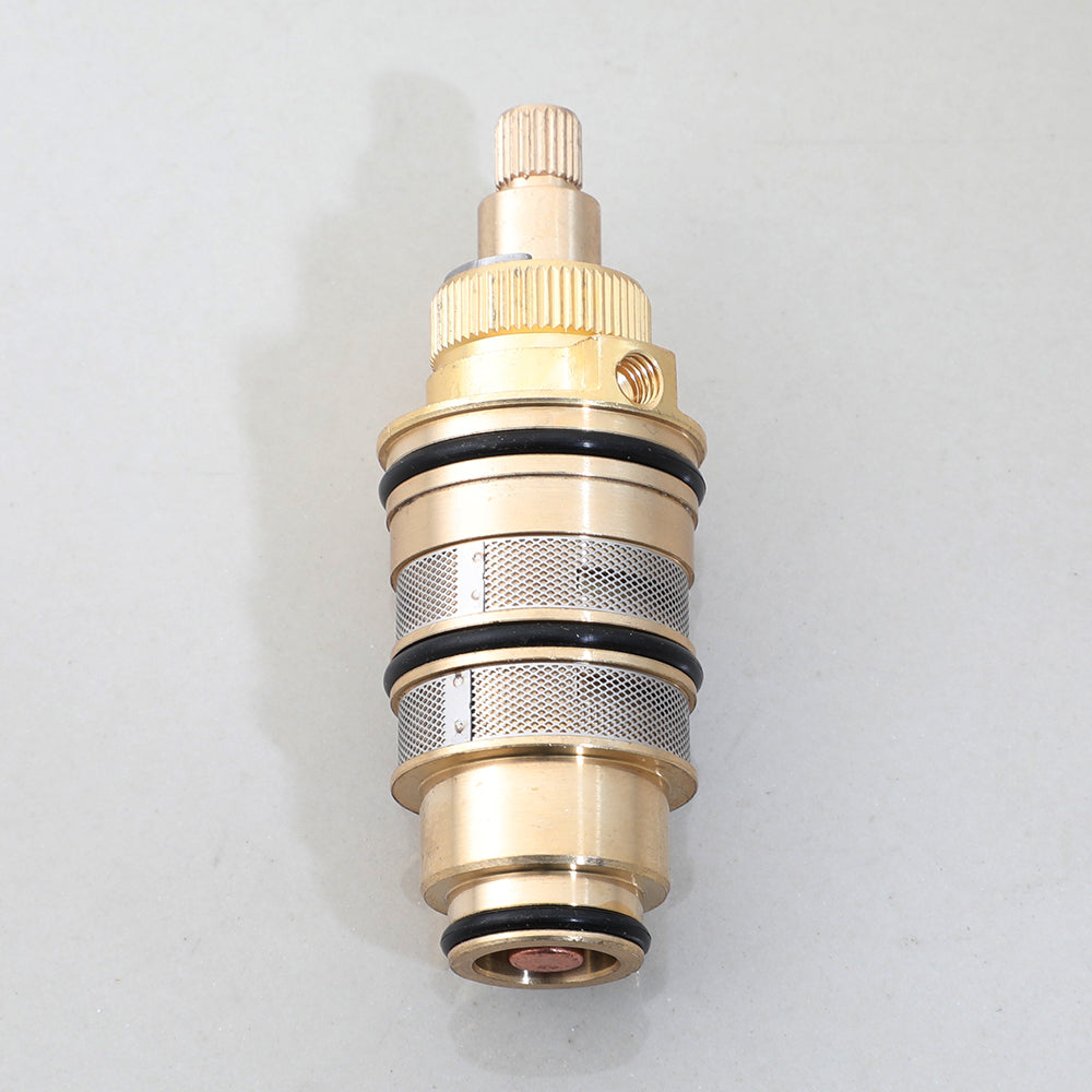 Thermostatische cartridge met keramische schijven voor douche- en badkranen
