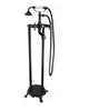 Freestanding Nostalgic Bath Tap in Black