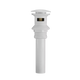 White Pop-up Drain