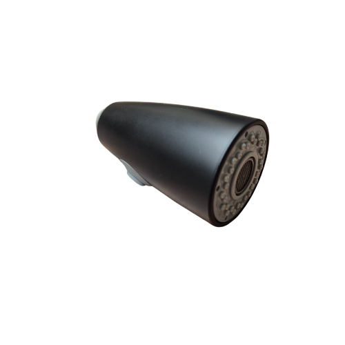 Kitchen faucet black spray head
