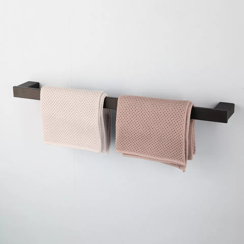 Modern and Stylish Black Towel Rack