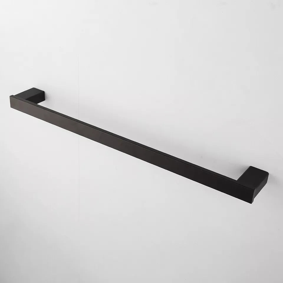 Modern and Stylish Black Towel Rack