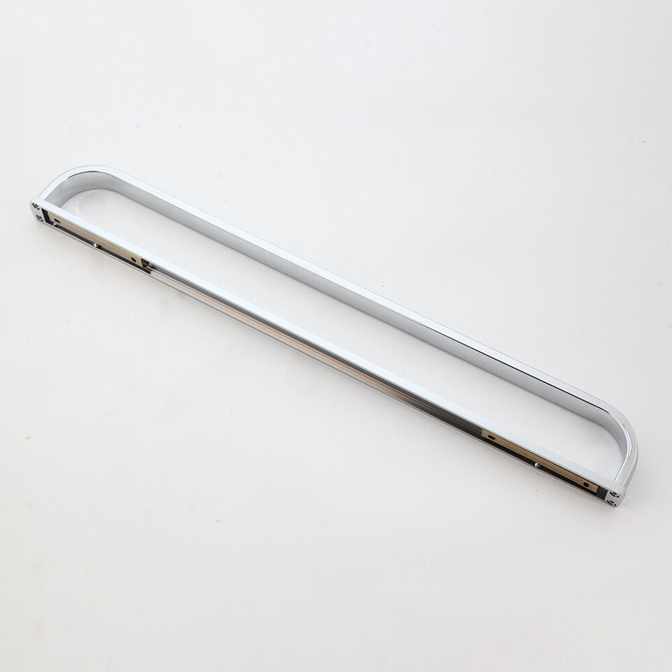 Chrome towel rack single