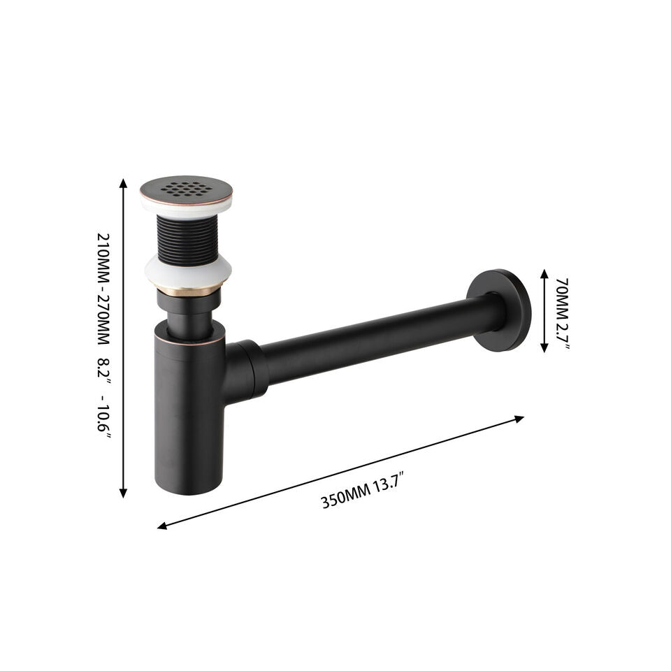 Ländlicher Ölsiphon aus Bronze, immer offenes Design