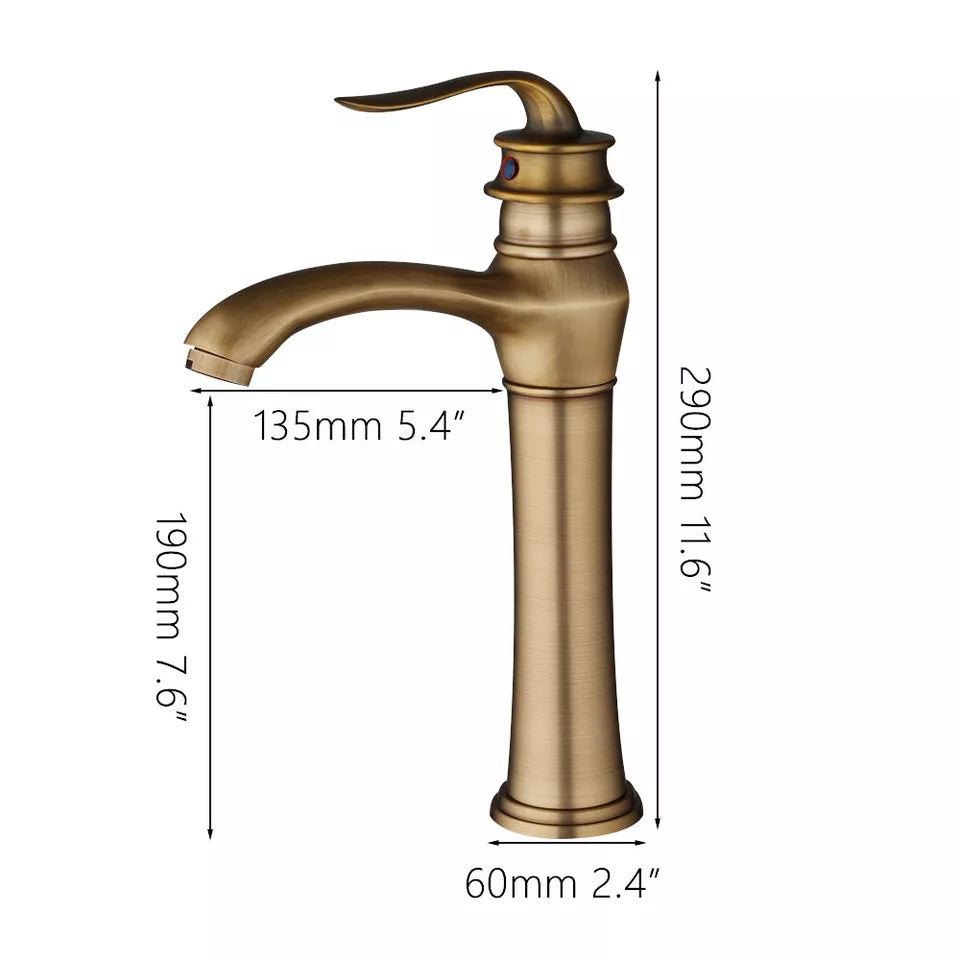 Countryside Bronze-Colored Mixer Tap