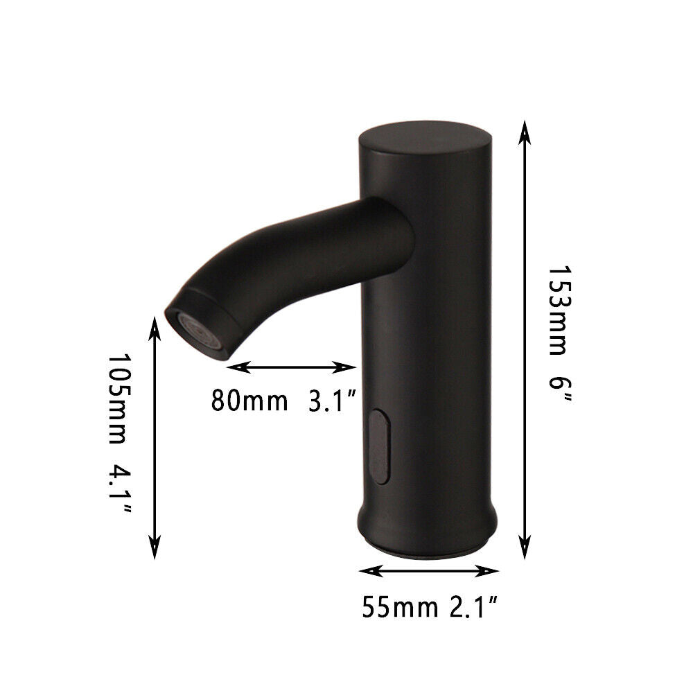 Sensomatica Black Sensor Tap - Cold Water