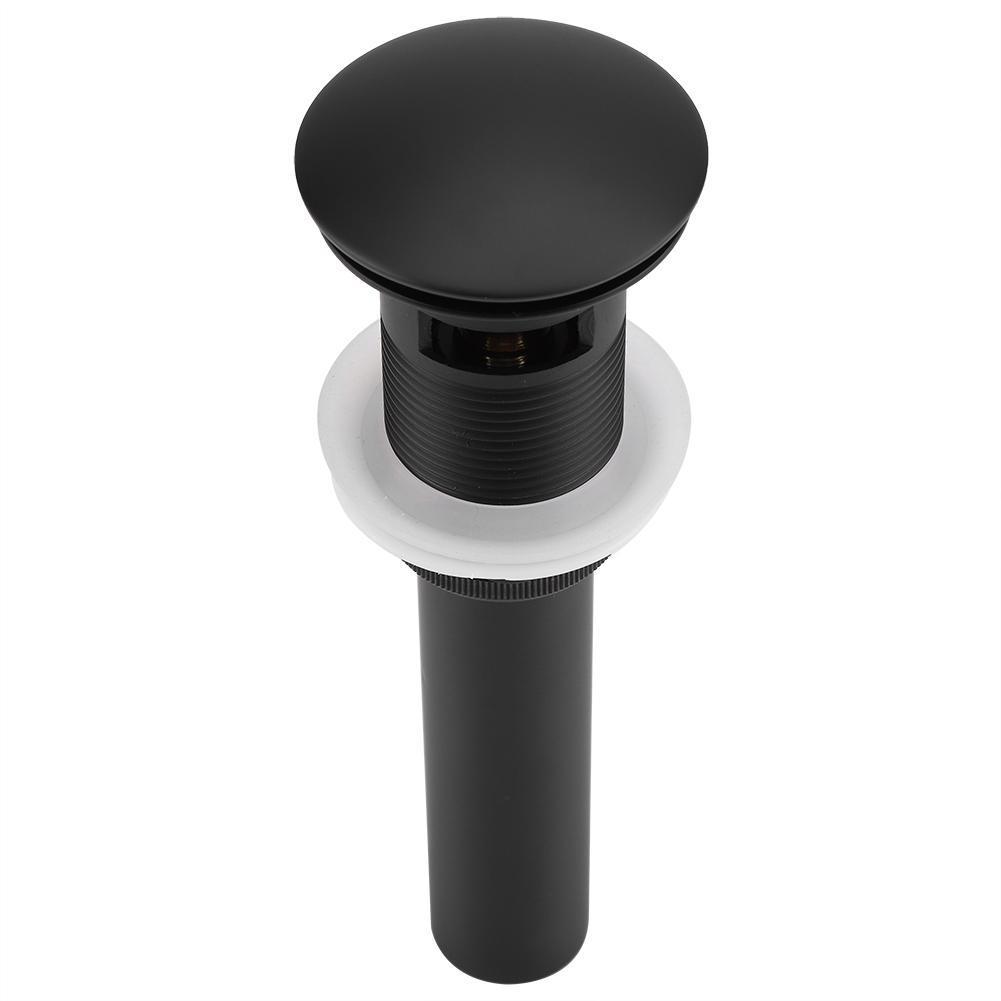 Mattschwarzer Klick-Abfluss