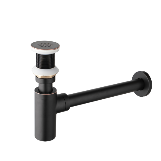 Rural oil bronze siphon, always open design