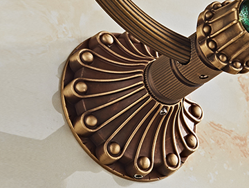 Handtuchhaken bronze