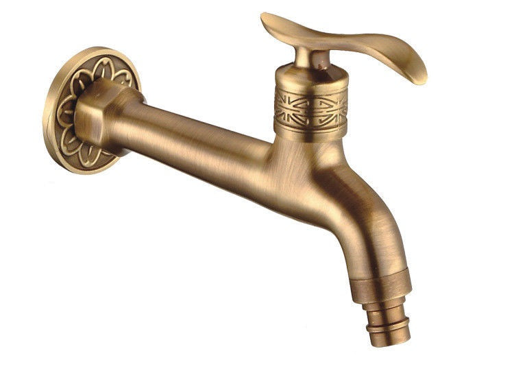 Cold water bronze tap