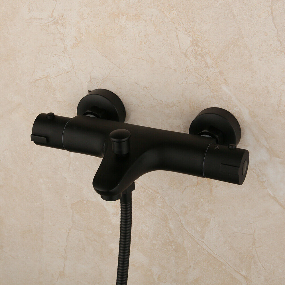 badkraan thermostatisch met handdouche