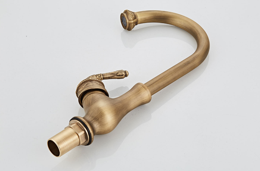 Elegant bronze faucet