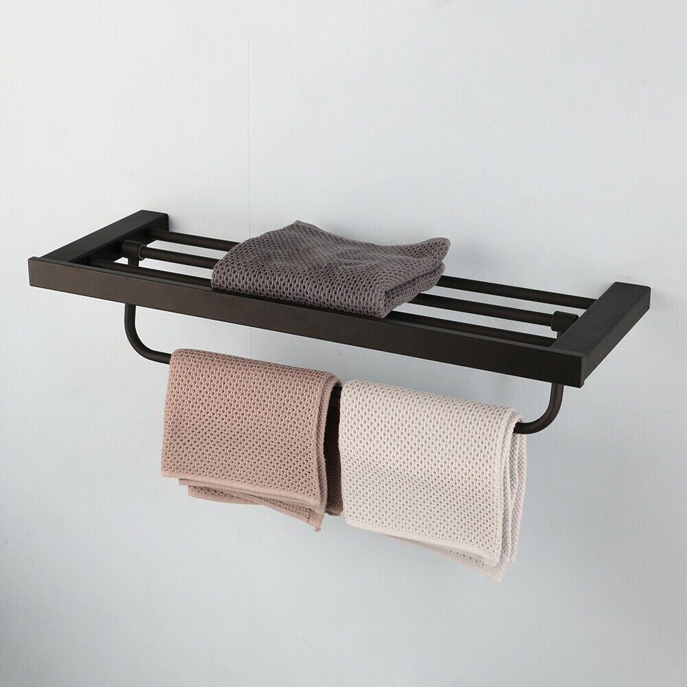 Towel rack black