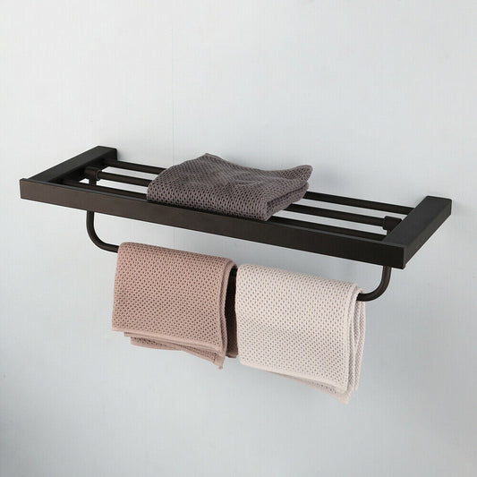 Towel rack black