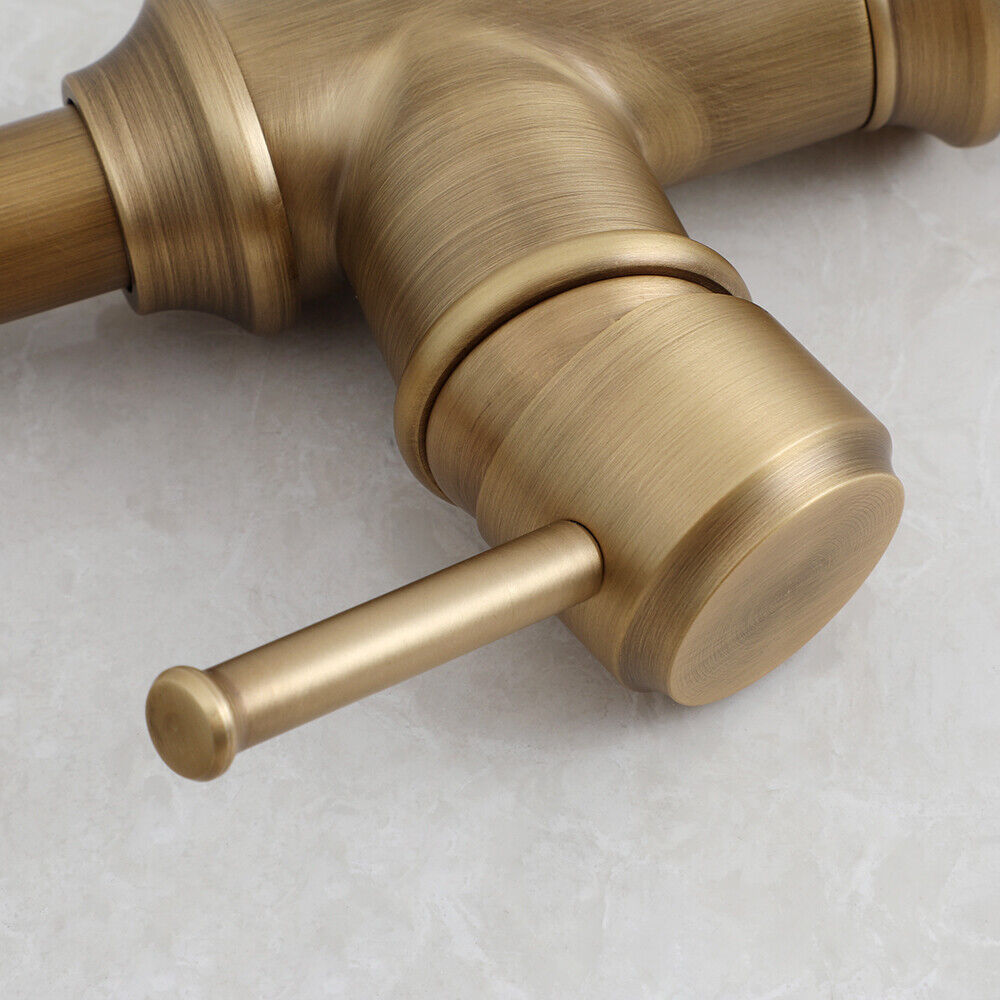 Country bronze-colored mixer tap