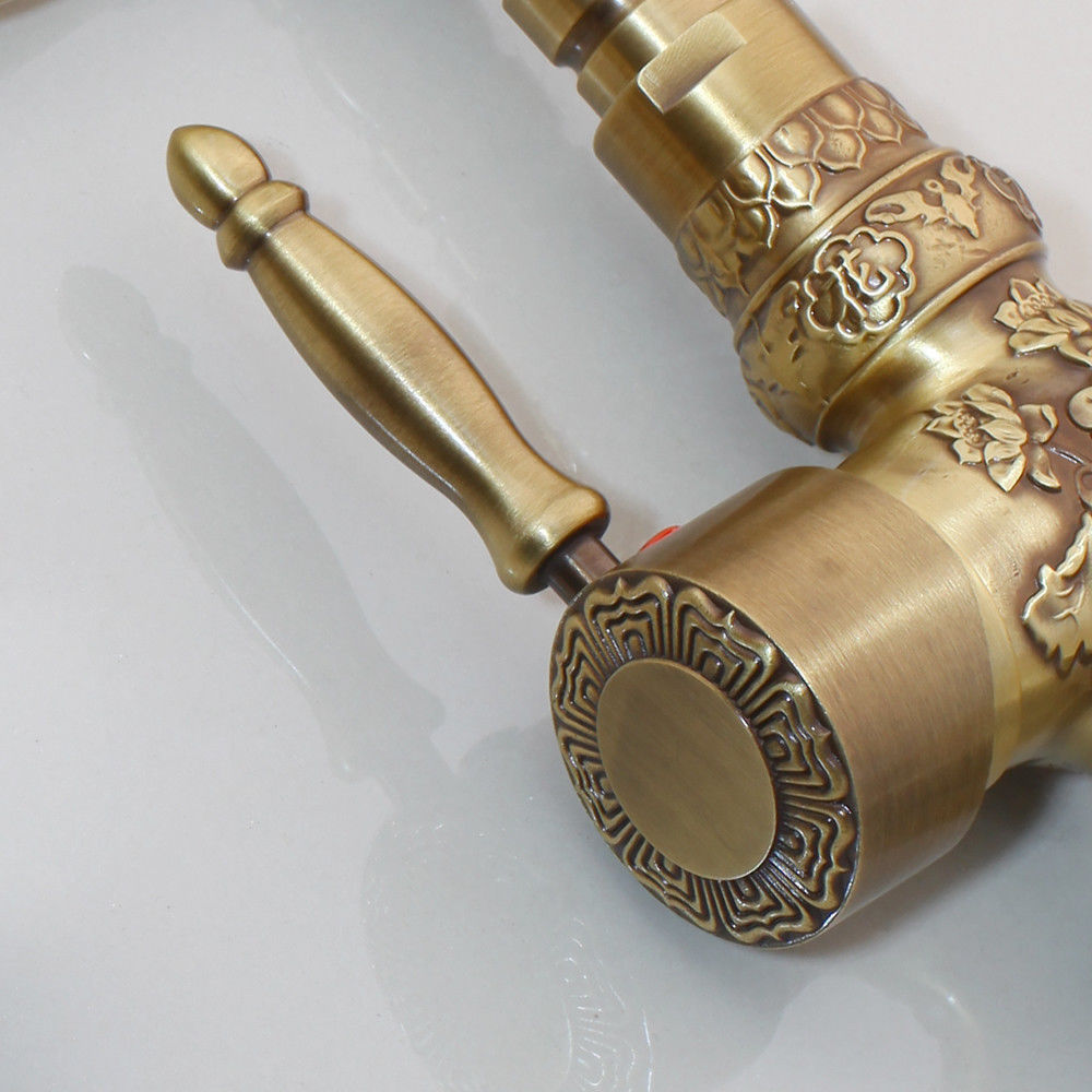 Hoher Wasserhahn aus Bronze