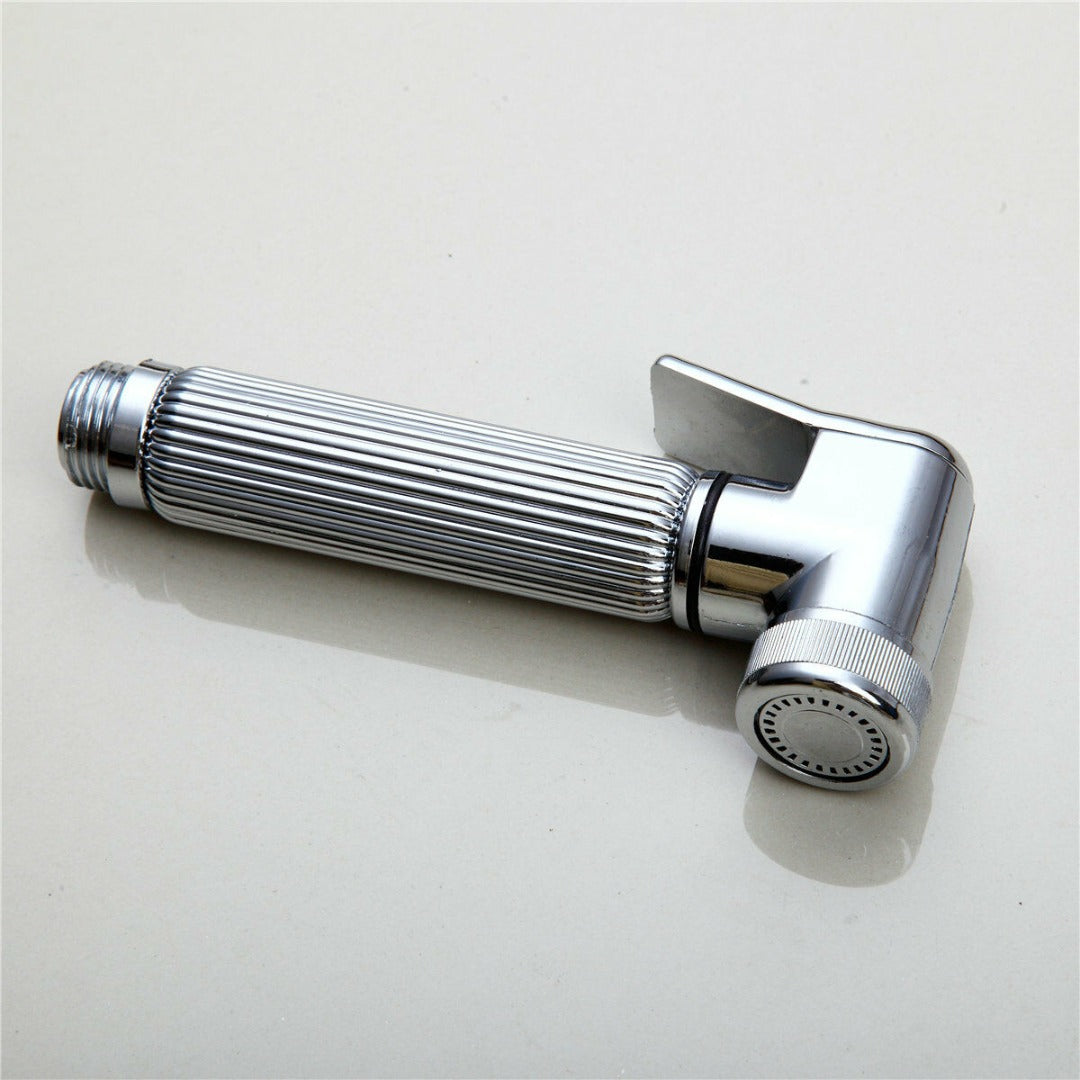 Chrome bidet sprayer