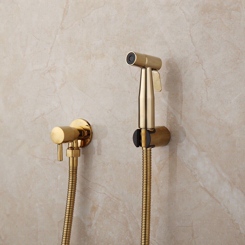 Bidetbrause goldfarben kalt