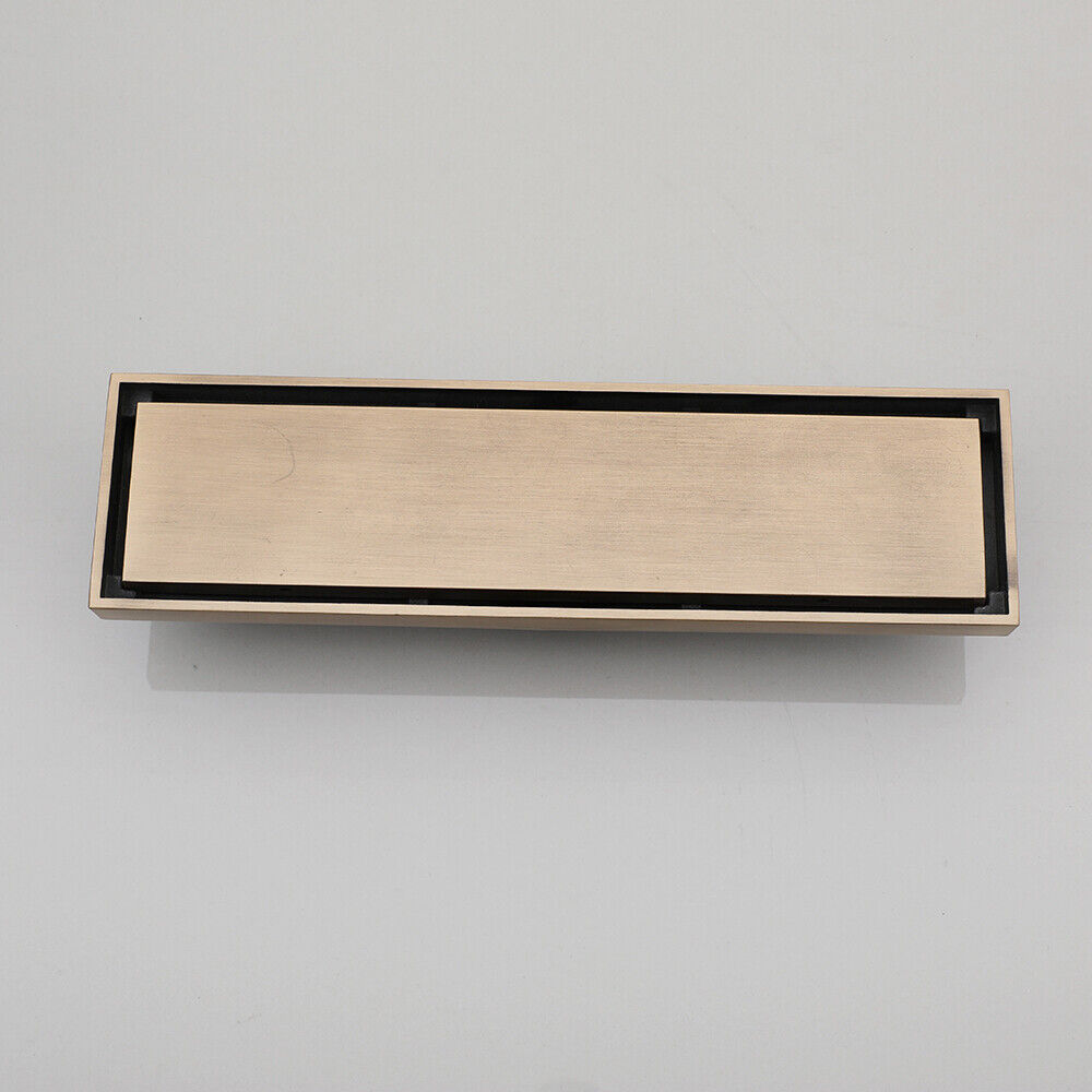 Luxurious Bronze-Colored Shower Drain 100cm with Odor Trap