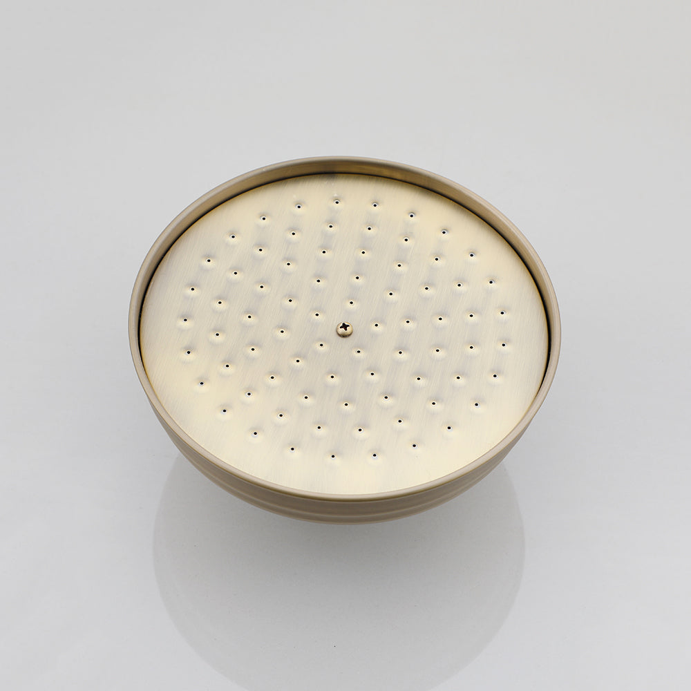 bronskleurige douchekop regendouche