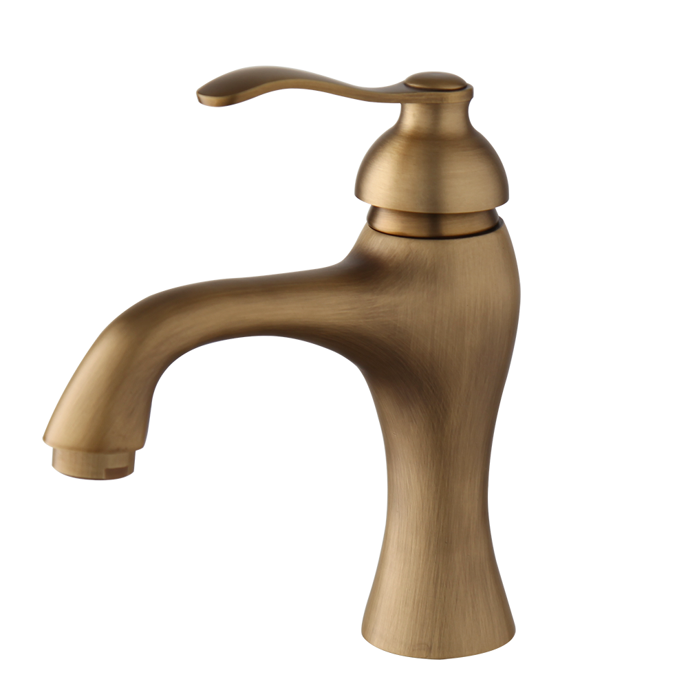 Bronzefarbene Waschtischarmatur Country
