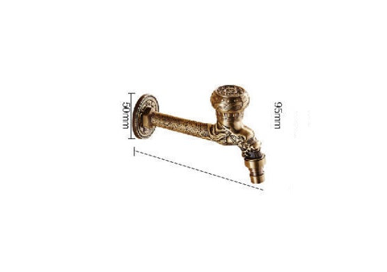 Cold water tap bronze
