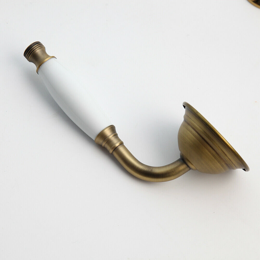 Badewannenarmatur Thermostat Nostalgie Bronze