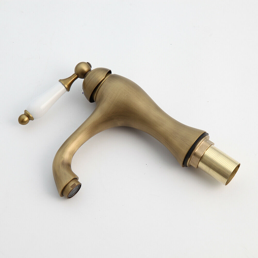 Bronze-colored mixer tap