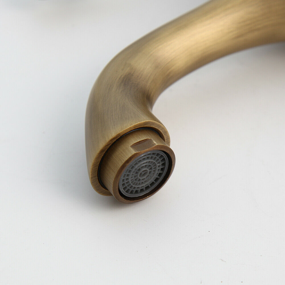 Bronze-colored mixer tap