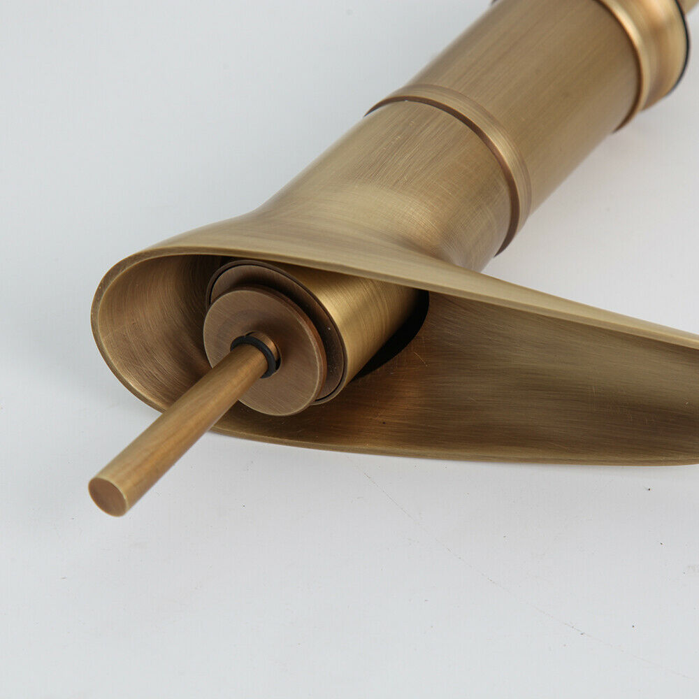 Bronze waterfall tap