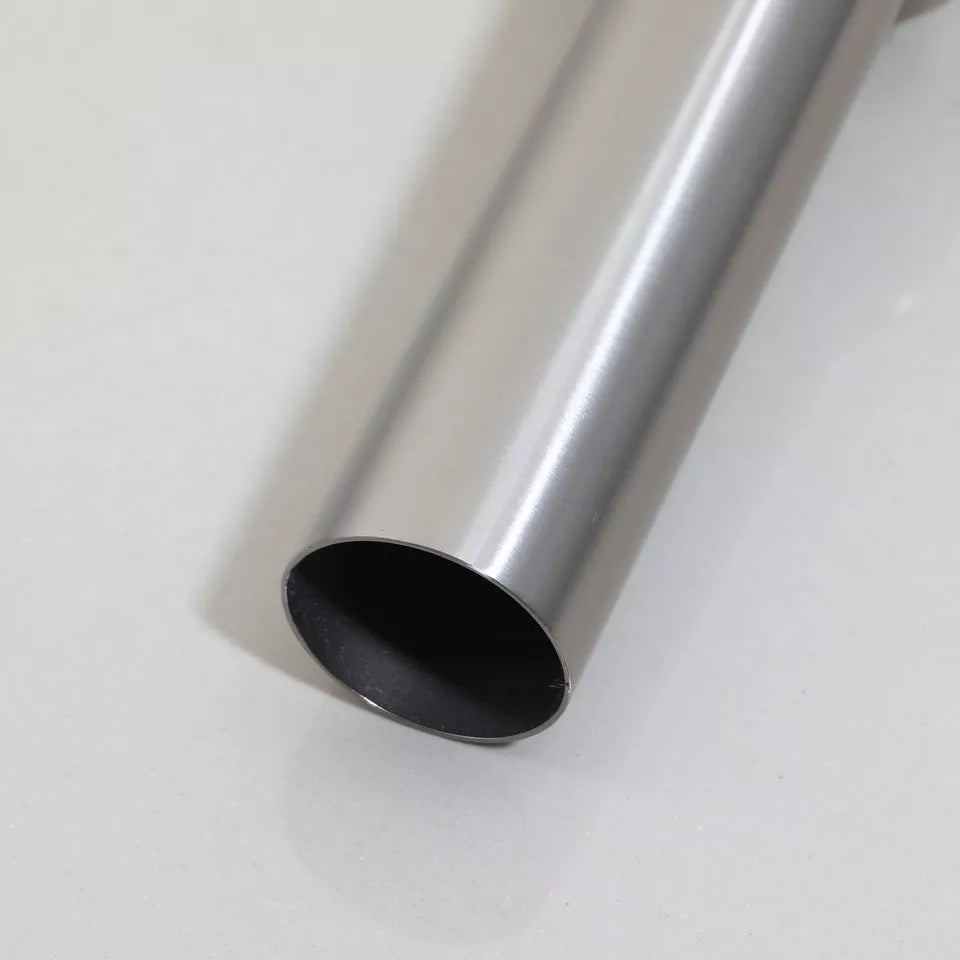 Brushed Nickel Washbasin Drain Non-Closable