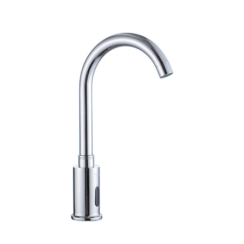 Chrome sensor faucet, hands-free operation