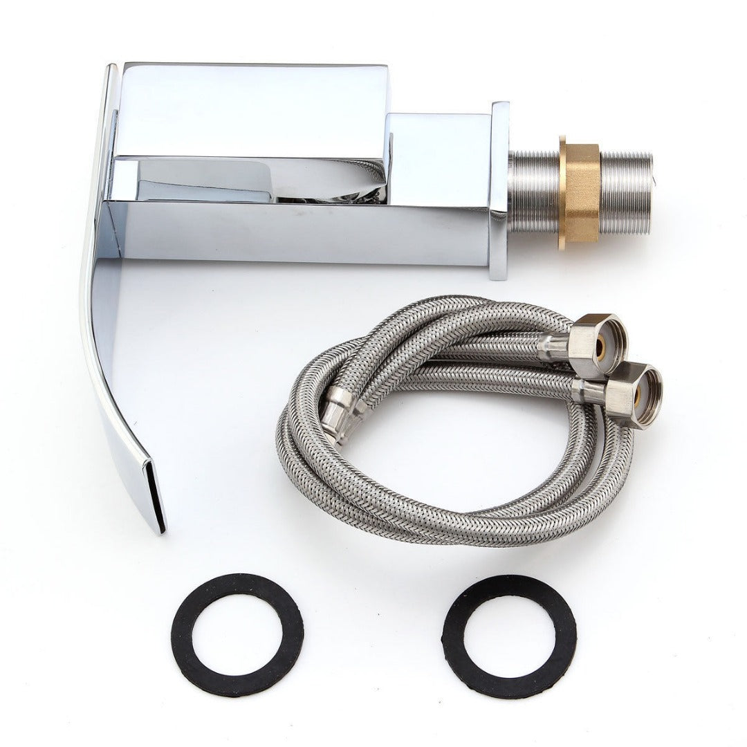 Chrom-Wasserfallhahn