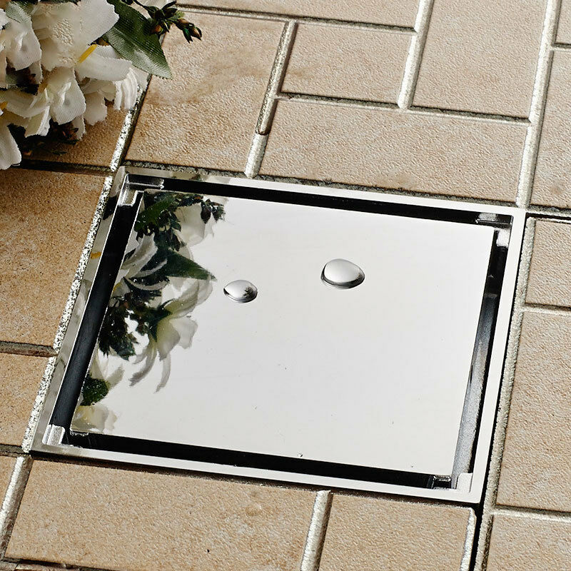 Modern Chrome Shower Drain