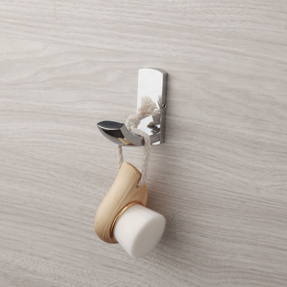 Chrome bathroom hook towel hook