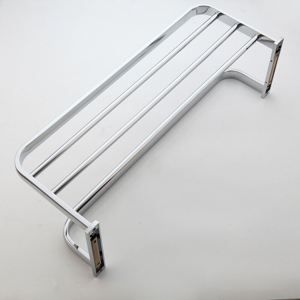 Moderne Handtuchhalter-Wandhalterung aus Chrom