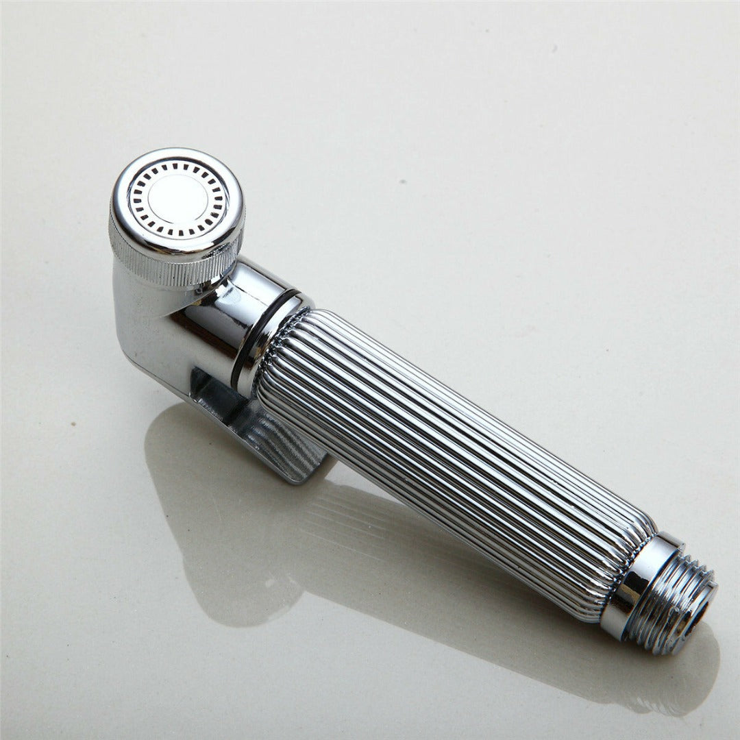Chrome bidet sprayer