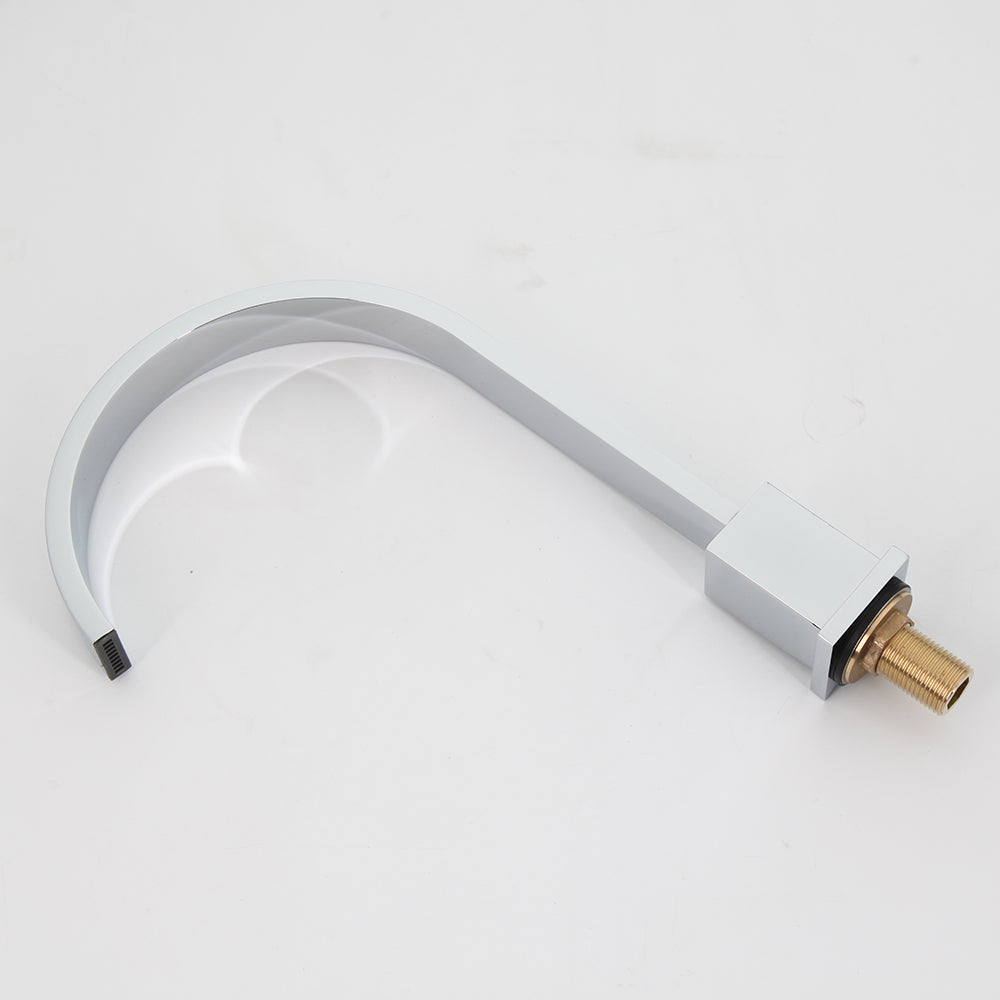 5-teilige Wannenarmatur zur Wannenrandmontage, Chrom