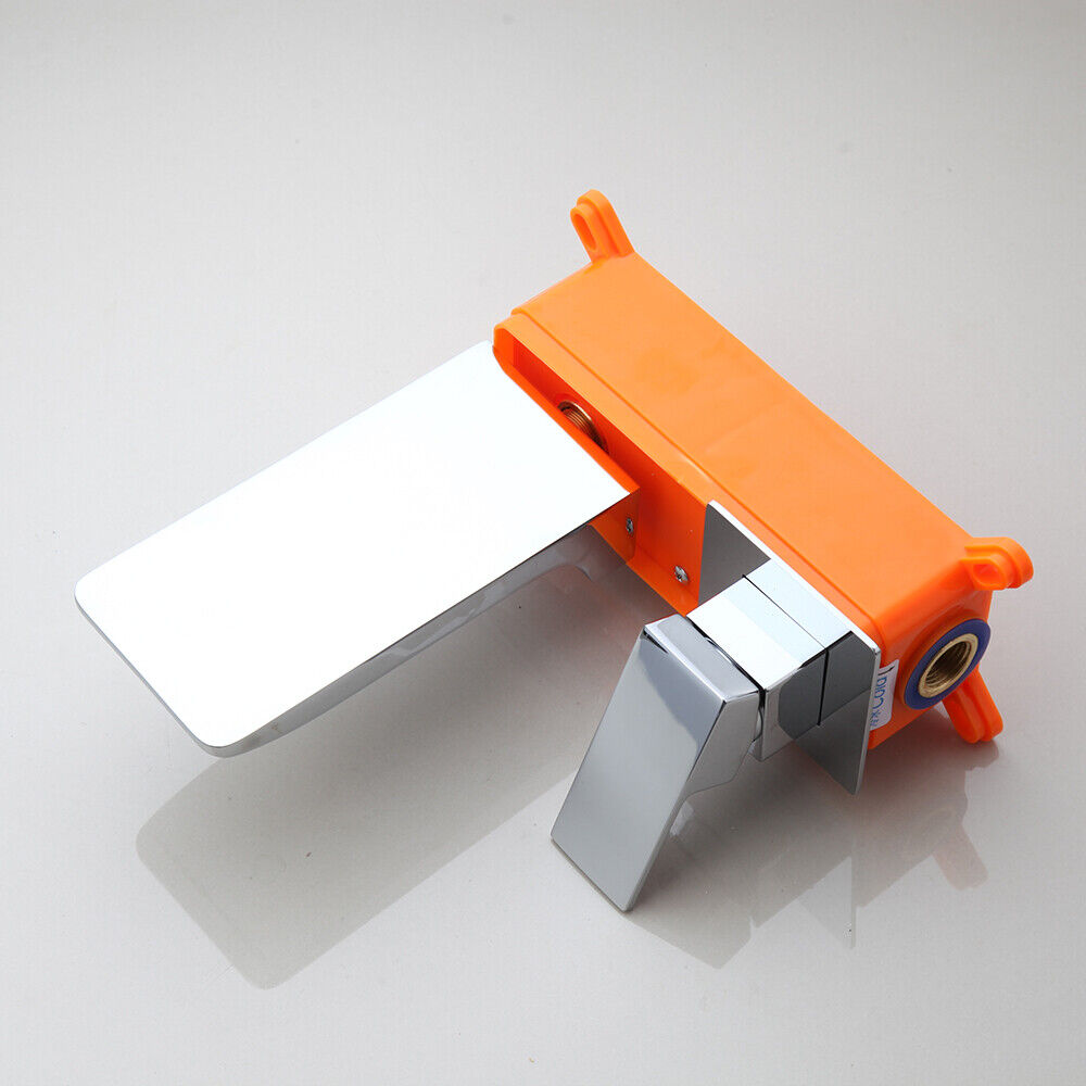 Chrom-Wasserfall-Einbaumischbatterie