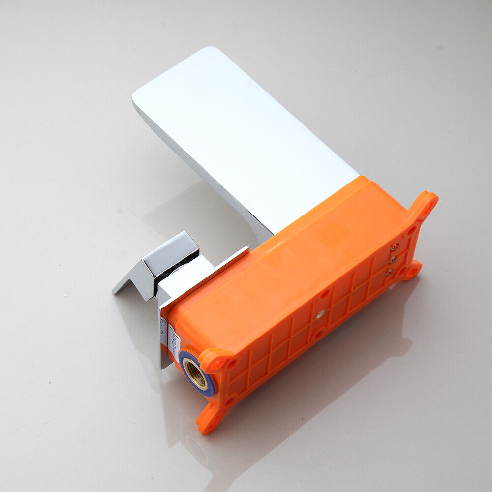 Chrom-Wasserfall-Einbaumischbatterie