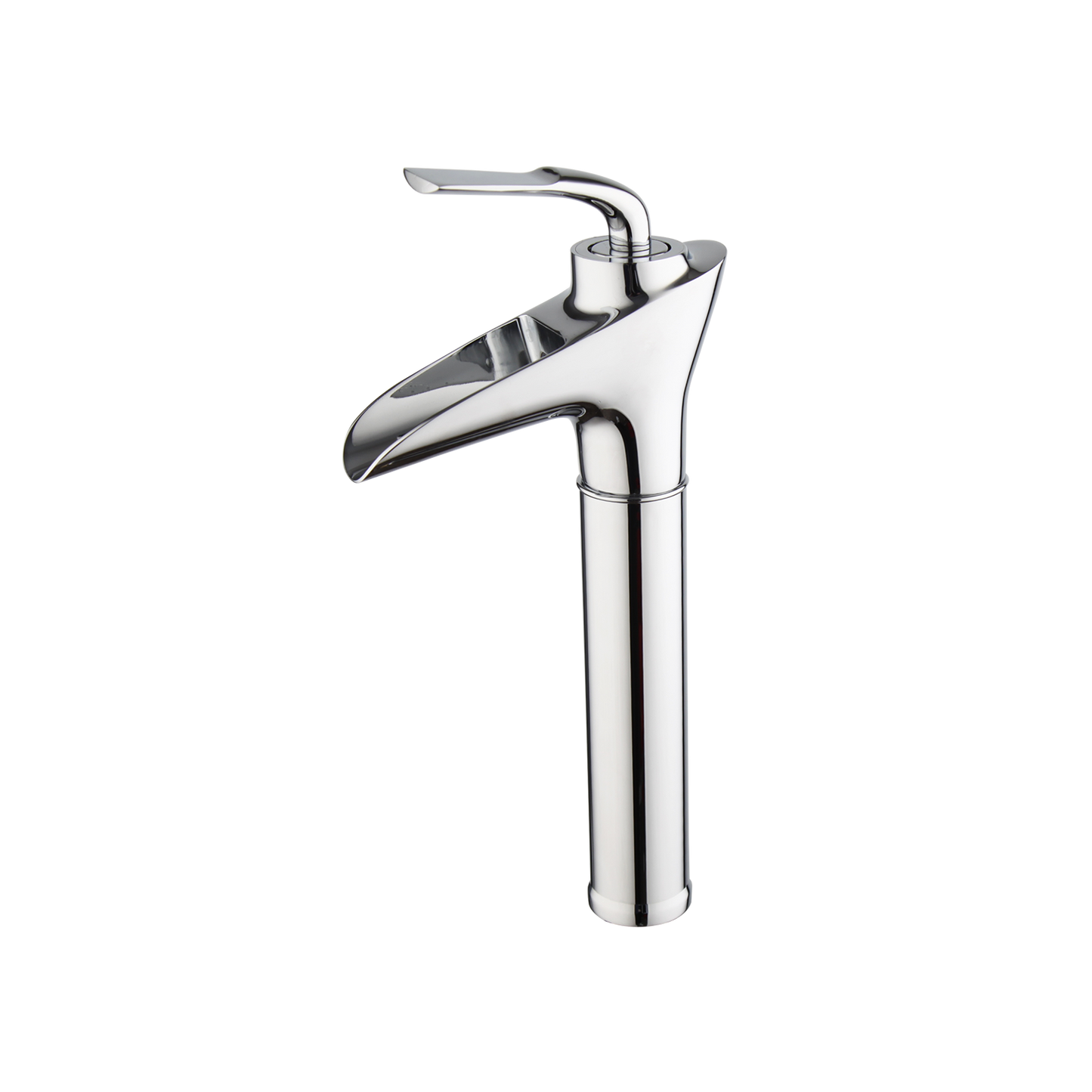 Chrome waterfall tap mixer tap design