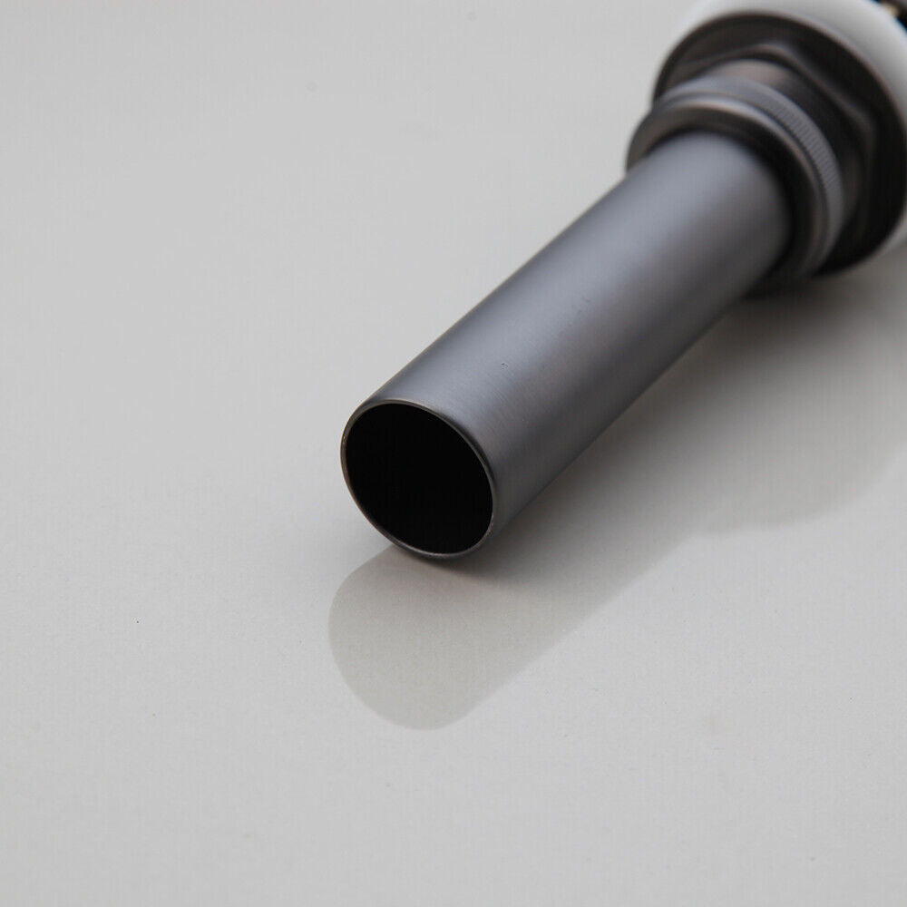 Gun Metal Klick-Ablauf ohne Überlauf