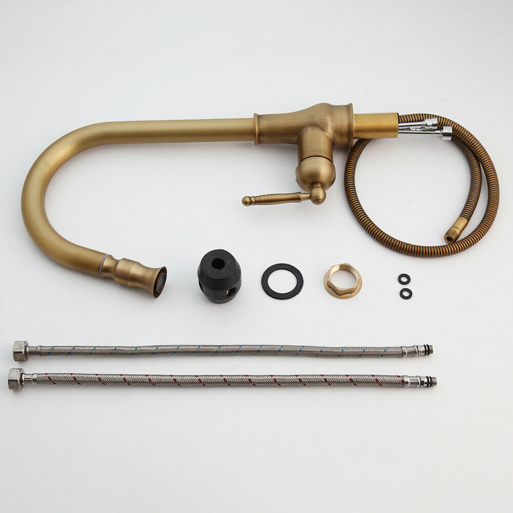 complete set bronzen keukenkraan