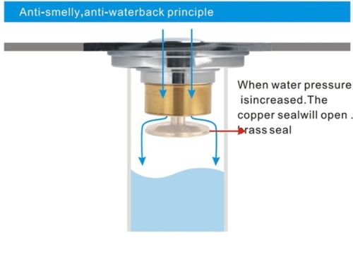 Bronze Drain with Elegant Decorations