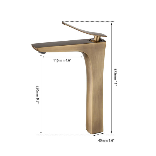 Bronze country mixer tap