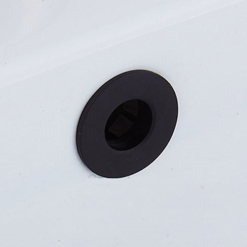 Olie bronzen overloop rozet