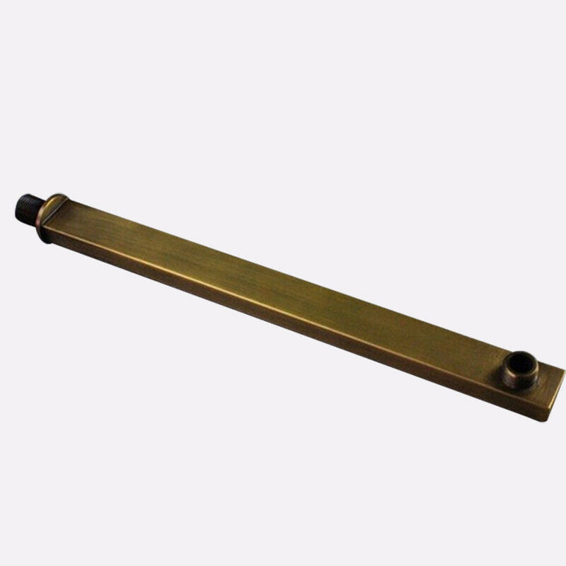 Bronzefarbene Einbaudusche