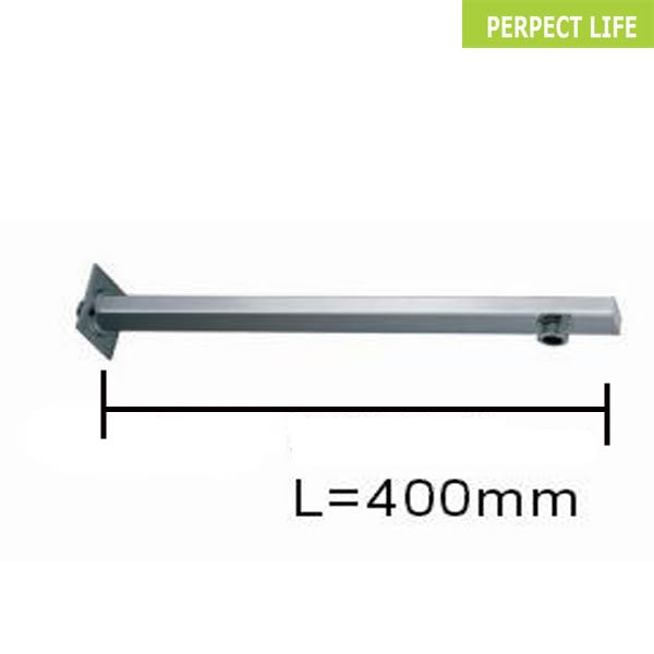 Chrome shower arm 400 mm