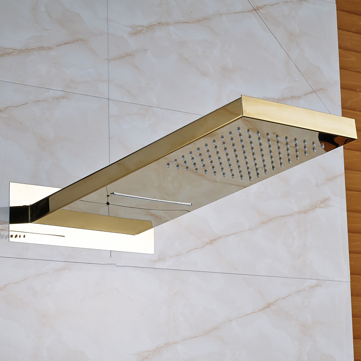 Large golden rain shower